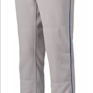 Mizuno youth Baseball Pant, Grey-Blue